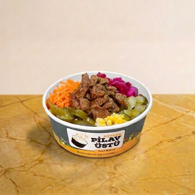 Beef 'N' Rice Pilav Box (Küçük)