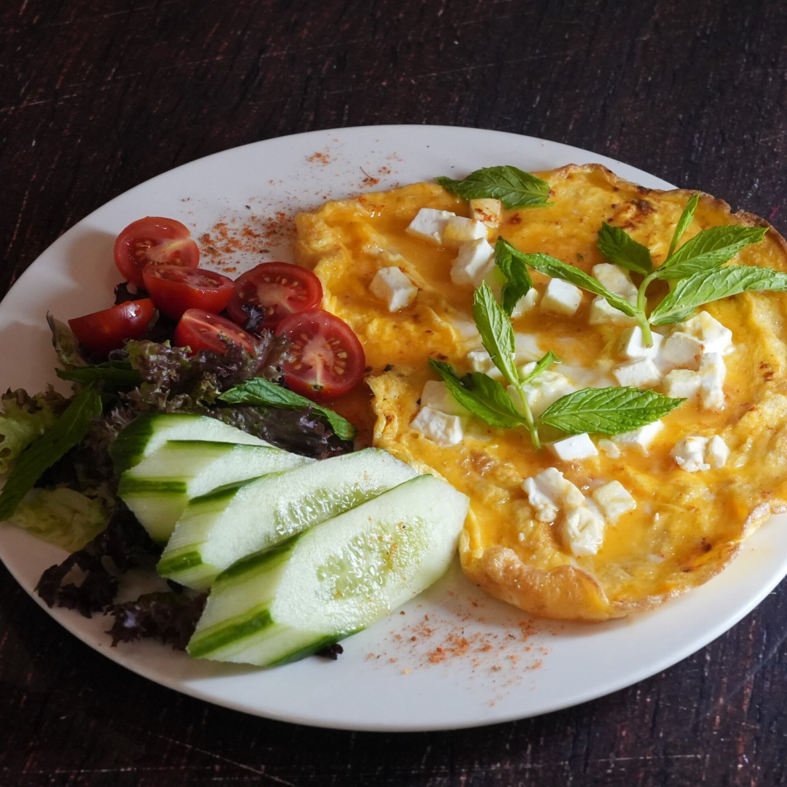Beyaz Peynirli Omlet