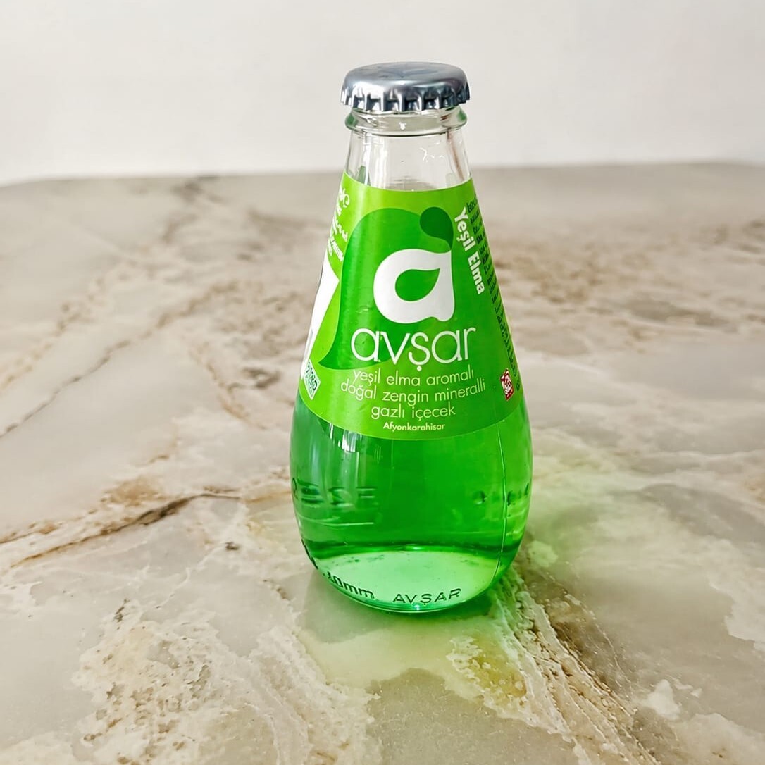 Avşar Yeşil Elma Soda 200 ml