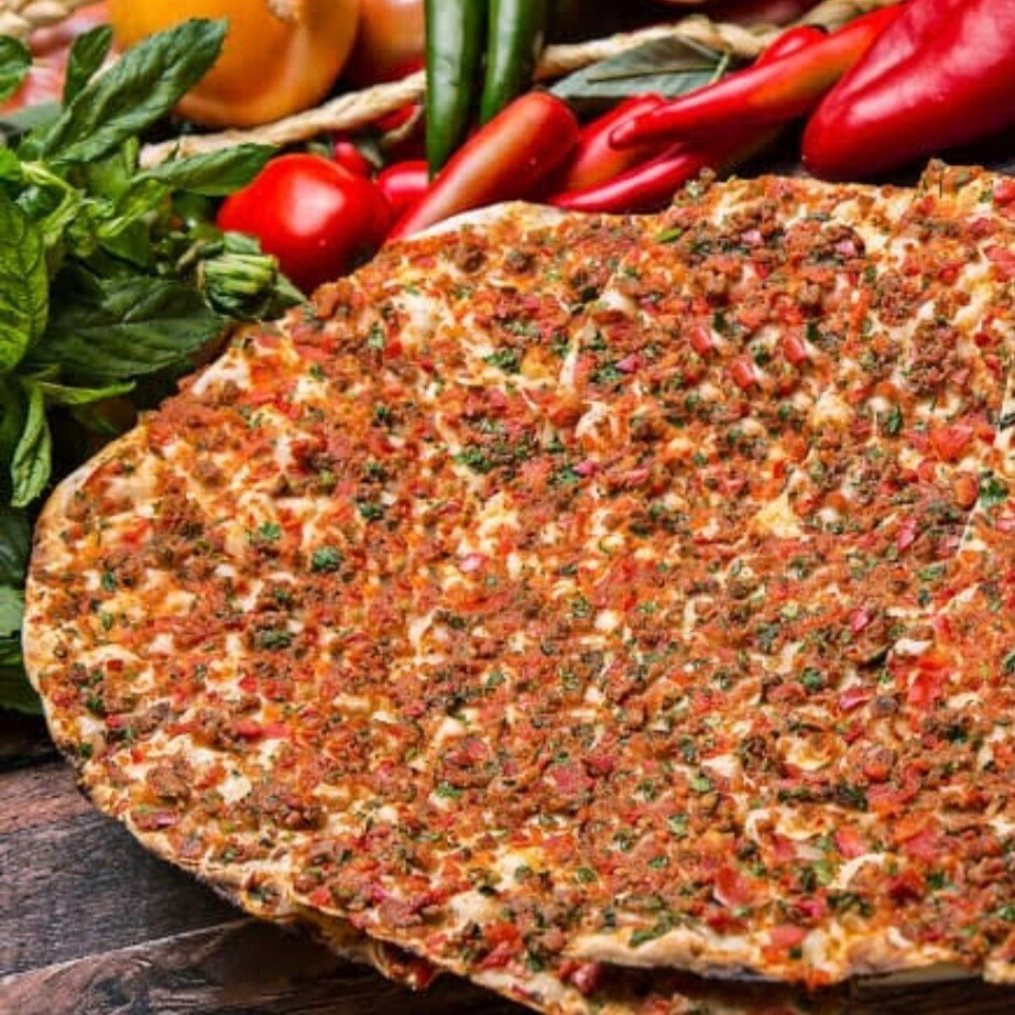 Sarımsaklı Lahmacun Special Özel Közde Sarımsak Lahmacun