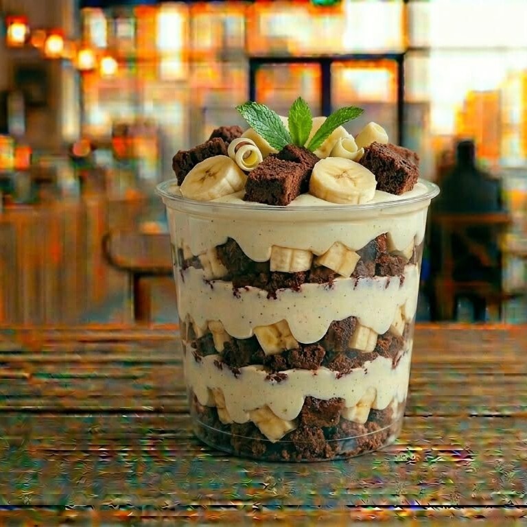 🍰 Brownie Muz Magnolia Cup (300 cc)