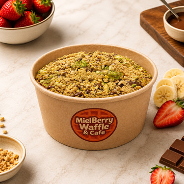 Miel Caramel Waffle Bowl