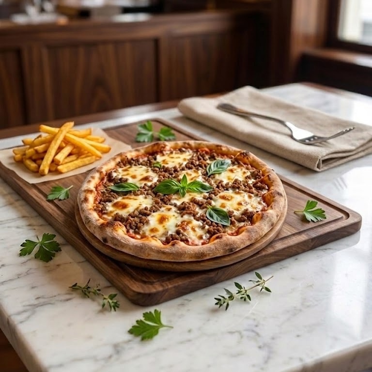 Kıymalı Pizza