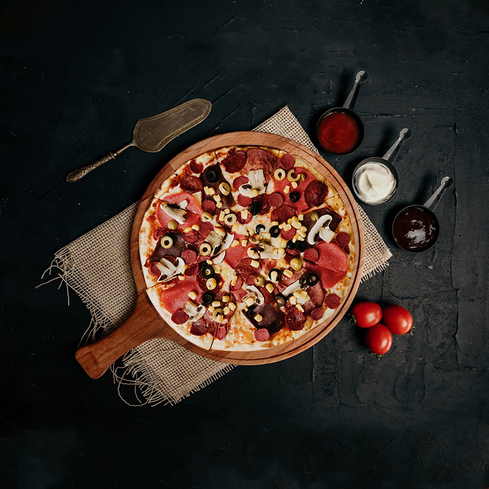 Süper Mixta Pizza (Standart Boy)