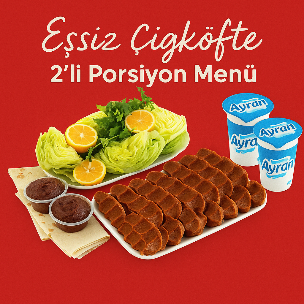 2'li Porsiyon Menü