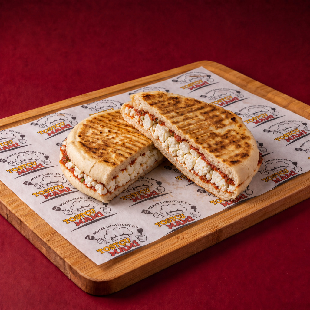 Bazlamalı Beyaz Peynirli Tost
