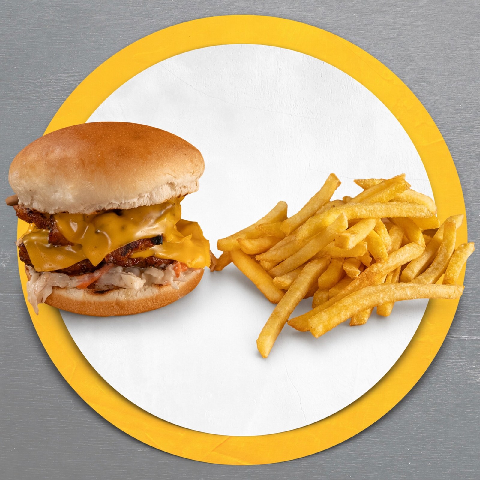 Tavuk Pirzola Cheeseburger