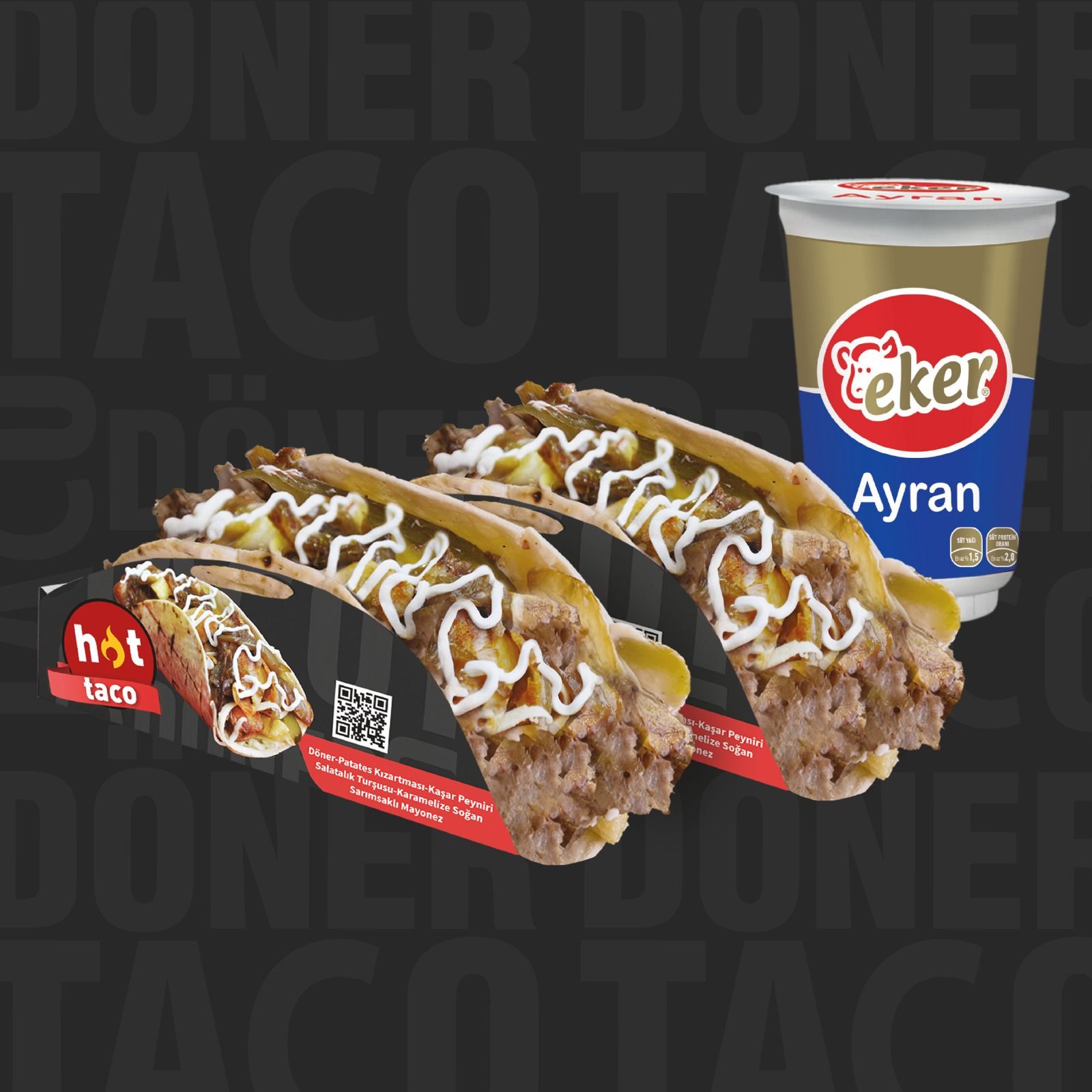 2 li Et Taco Menü