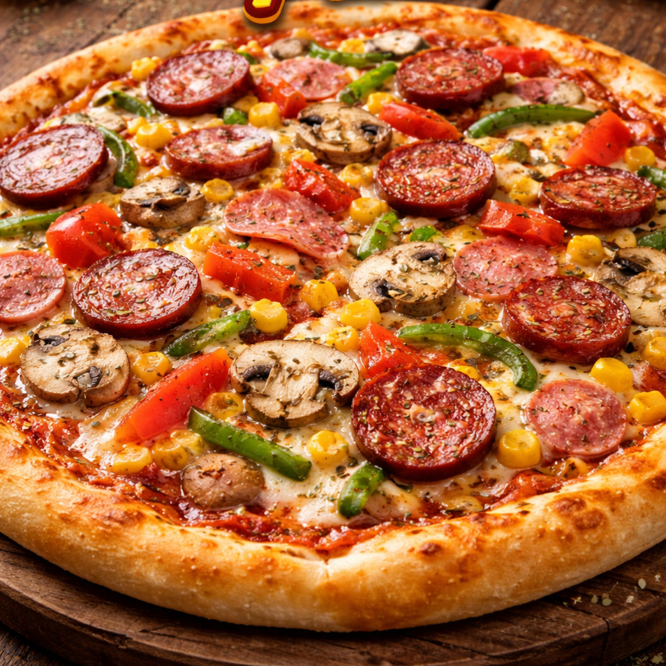 Karışık Pizza (Orta Boy)