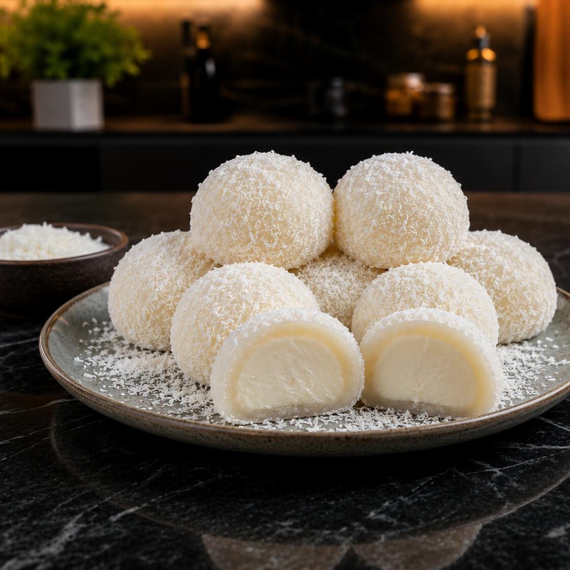 Hindistan Cevizli Mochi 1 adet