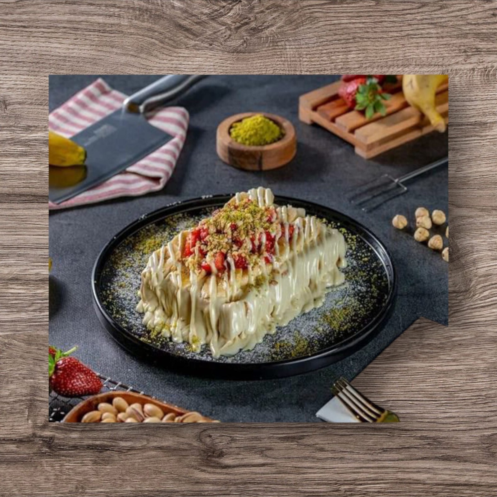 Beyaz Gelin Waffle