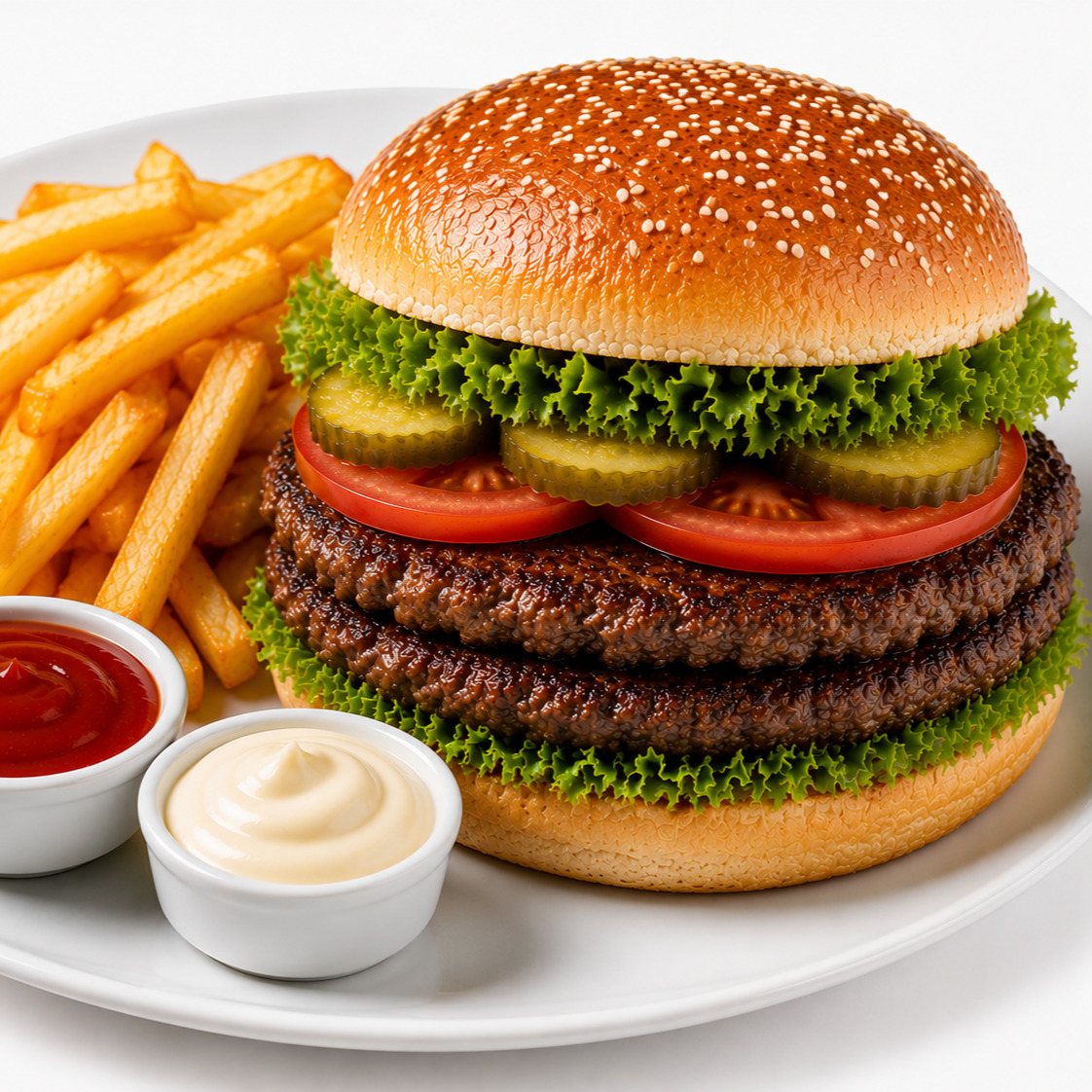 Double Hamburger