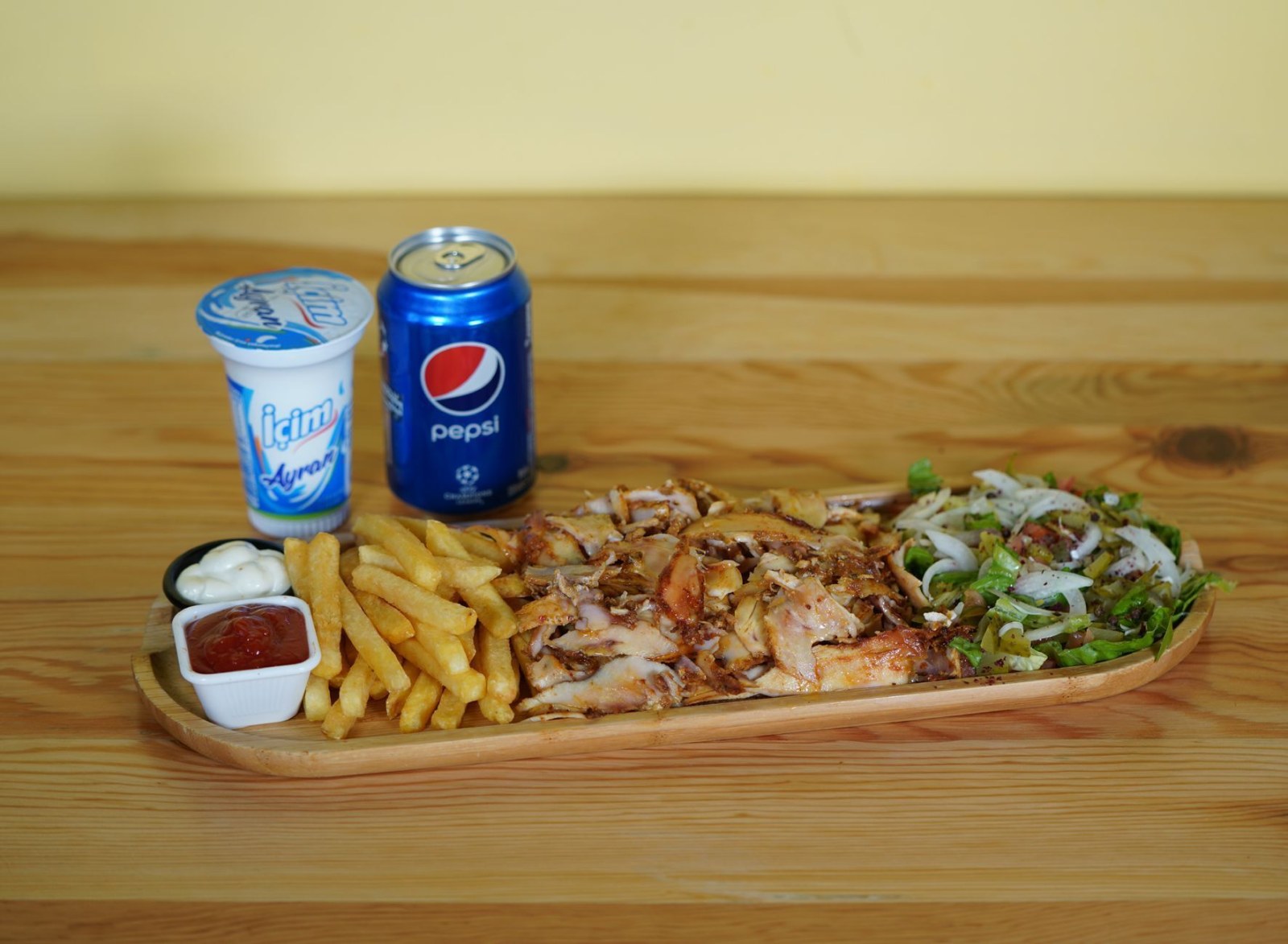 Tavuk Steak Menü