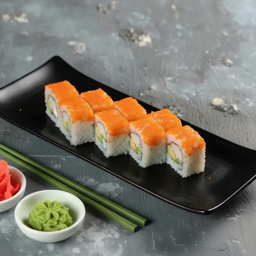 California Ebi Roll (8 Prc)