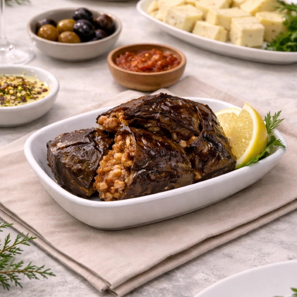 Antep Patlıcan Dolma (6-8 Adet)