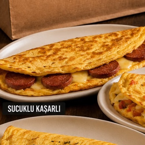 Sucuklu Omlet