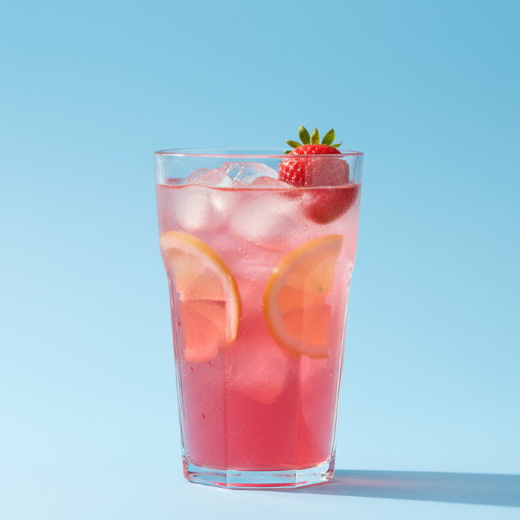 Çilekli Limonata (8 oz)