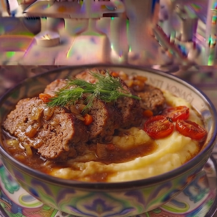 Püreli Rosto Köfte