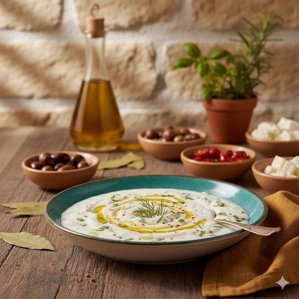 Sarımsaklı Cacık