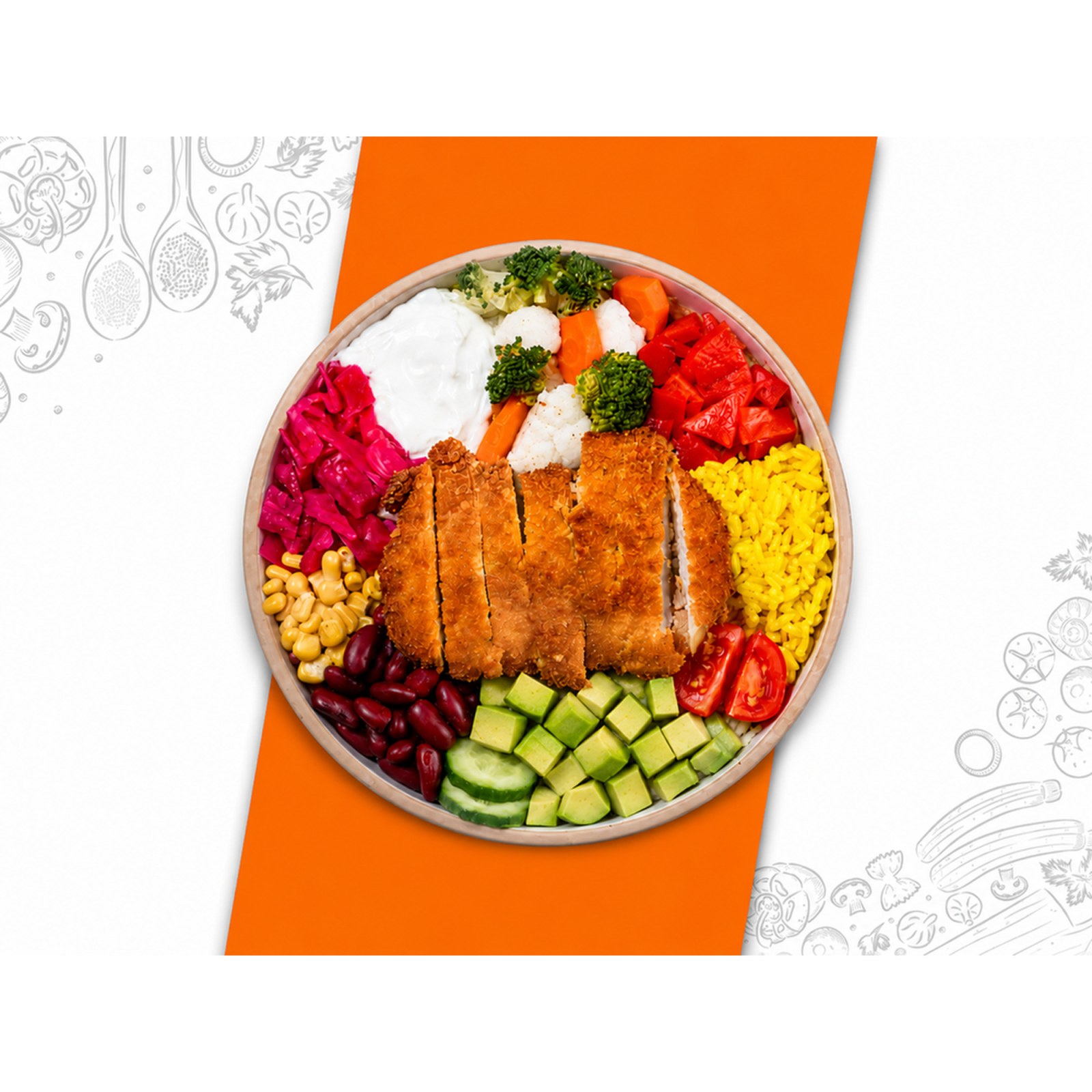 Schnitzel Bowl Kasesi