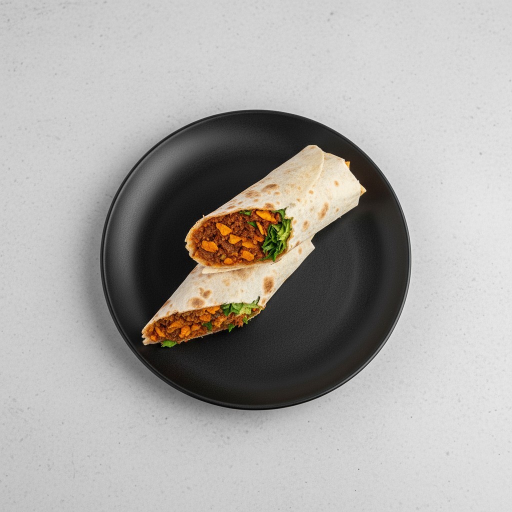 Doritoslu Çiğ Köfte Dürüm