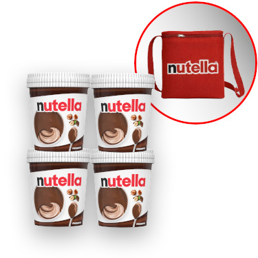 4’lü Nutella Dondurulmuş Tatlı (Termal Çanta Hediyeli)