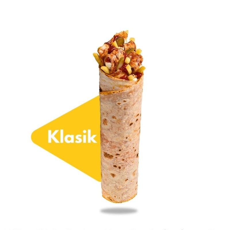 Klasik Tavuk Döner Dürüm