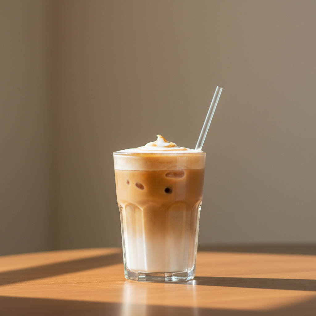Iced Salted Caramel Latte
