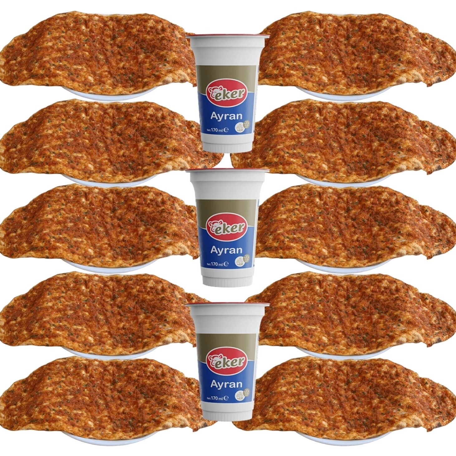 10'lu Lahmacun Menü