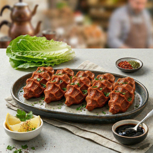 Usta Usulü Etsiz Çiğ Köfte Porsiyon (200 Gr.)