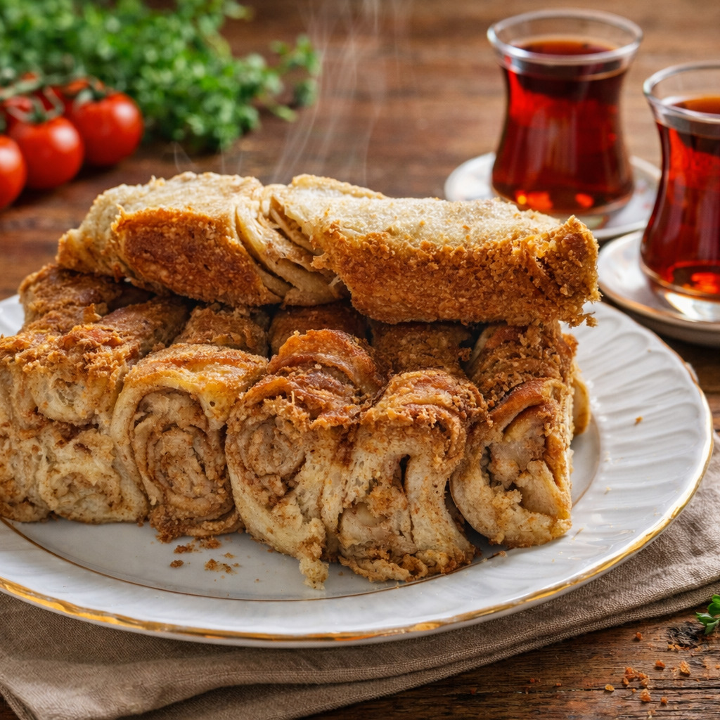 Cevizli Haşhaşlı Burma Çöreği (250gr)
