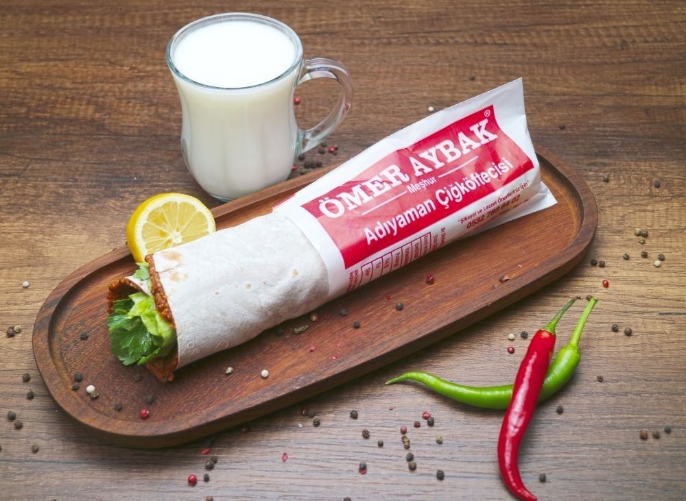 Doritoslu Mega Çiğ Köfte Dürüm Orta acılı