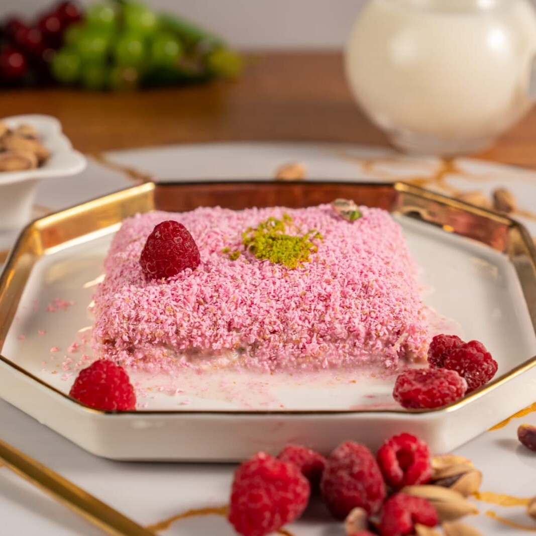 Soğuk Kadayıf Frambuazlı (1 porsiyon)