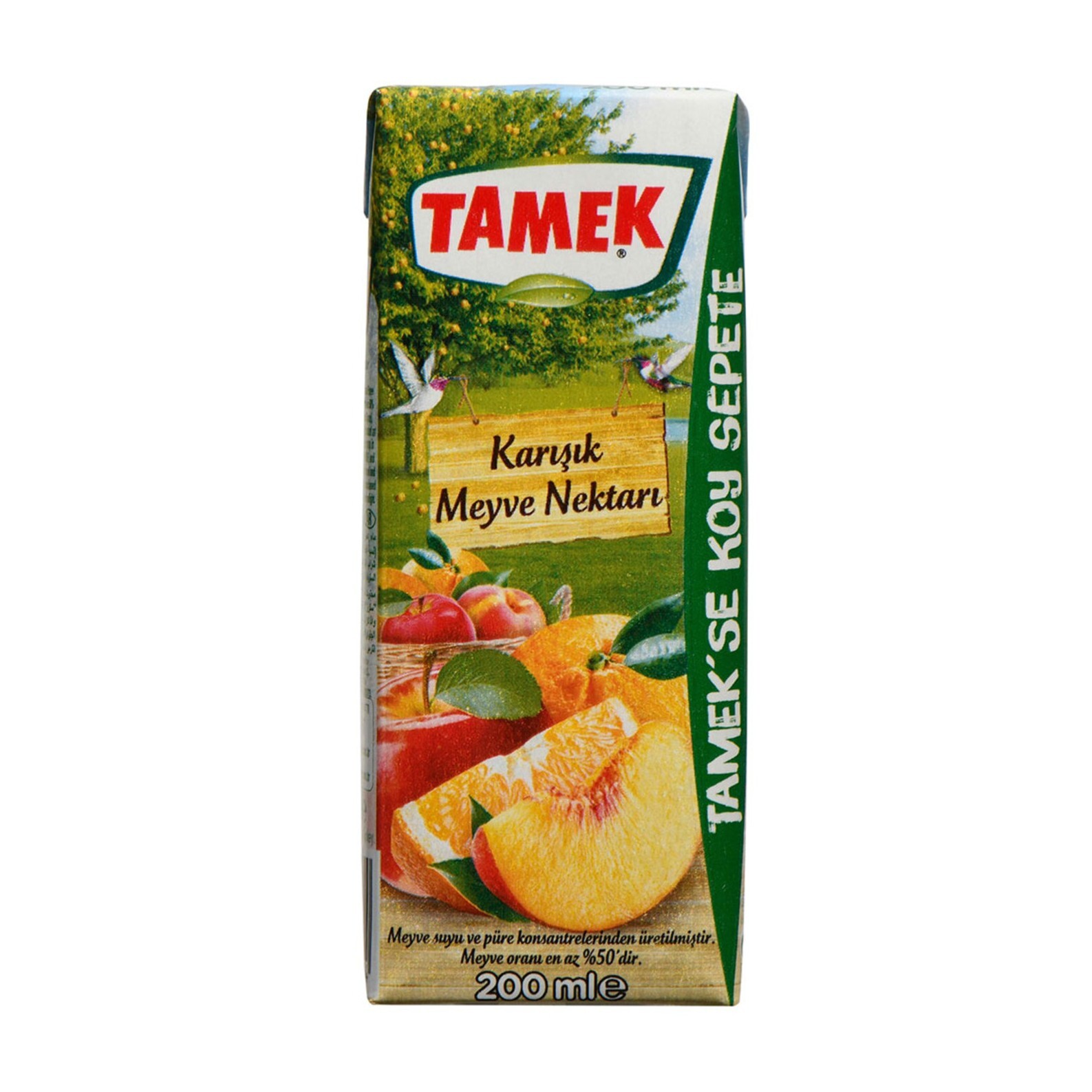 Tamek Karışık Meyve Suyu 200 ml