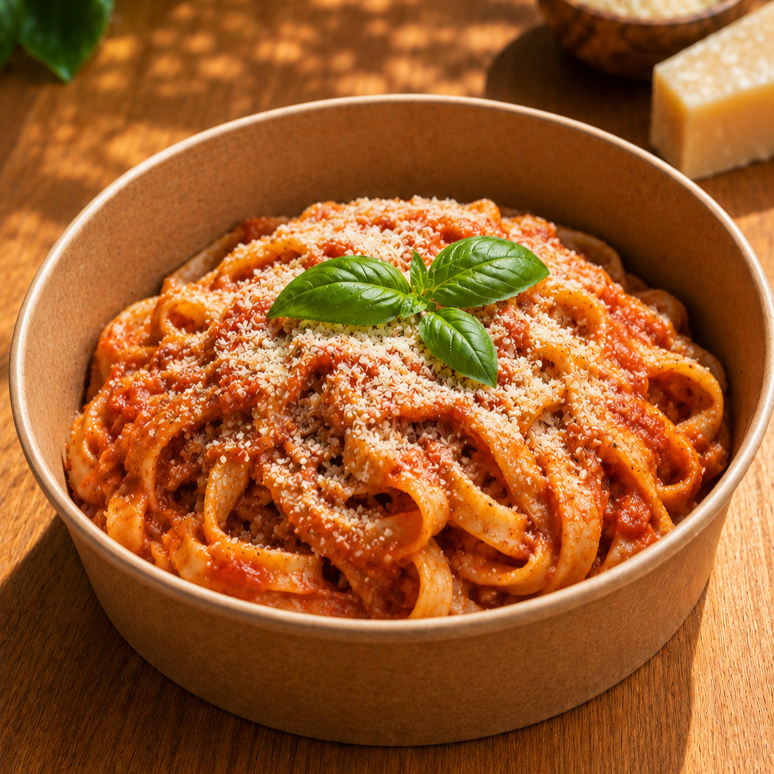 El Yapımı Napolitana Fettuccine (Normal)