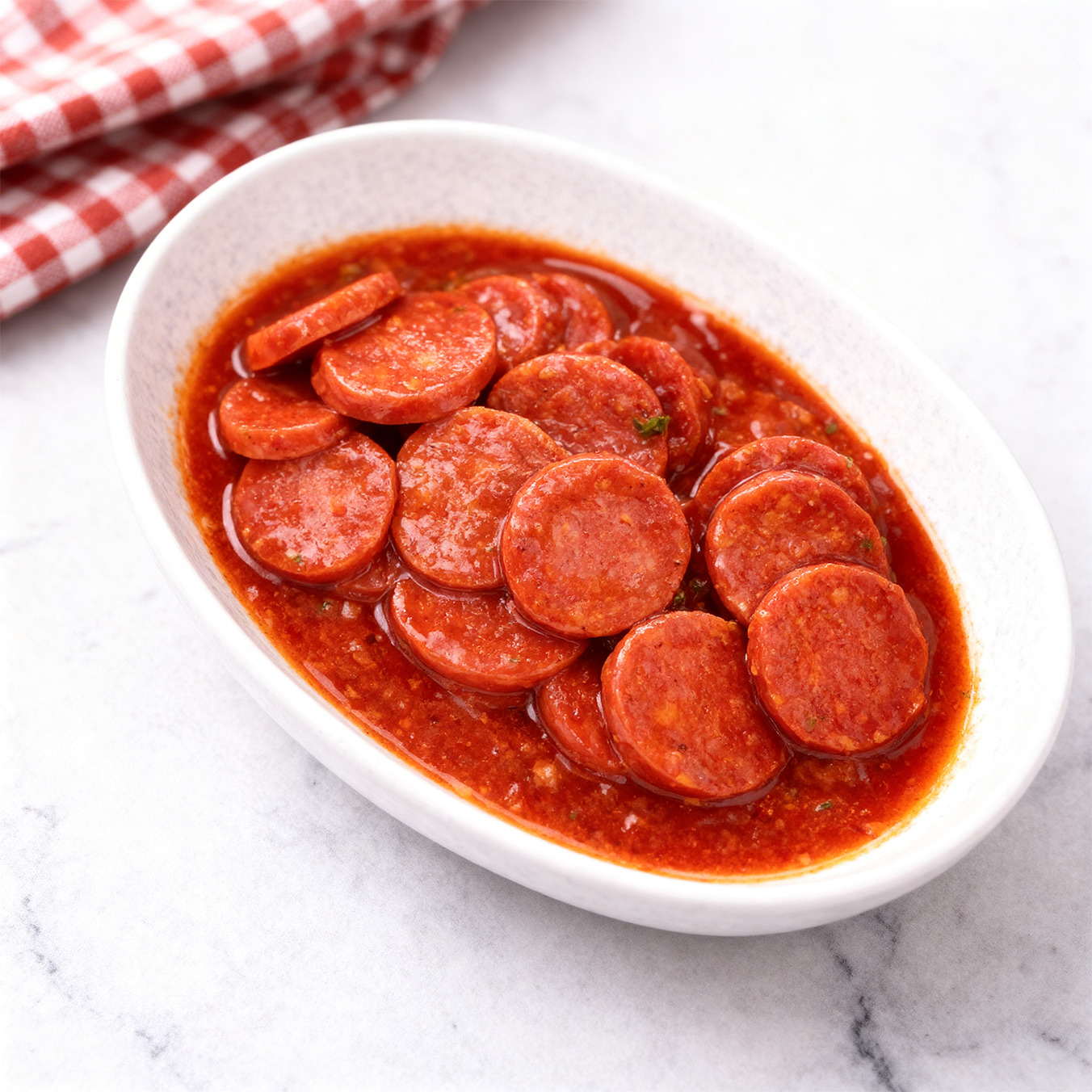 Soslu Dana Sosis