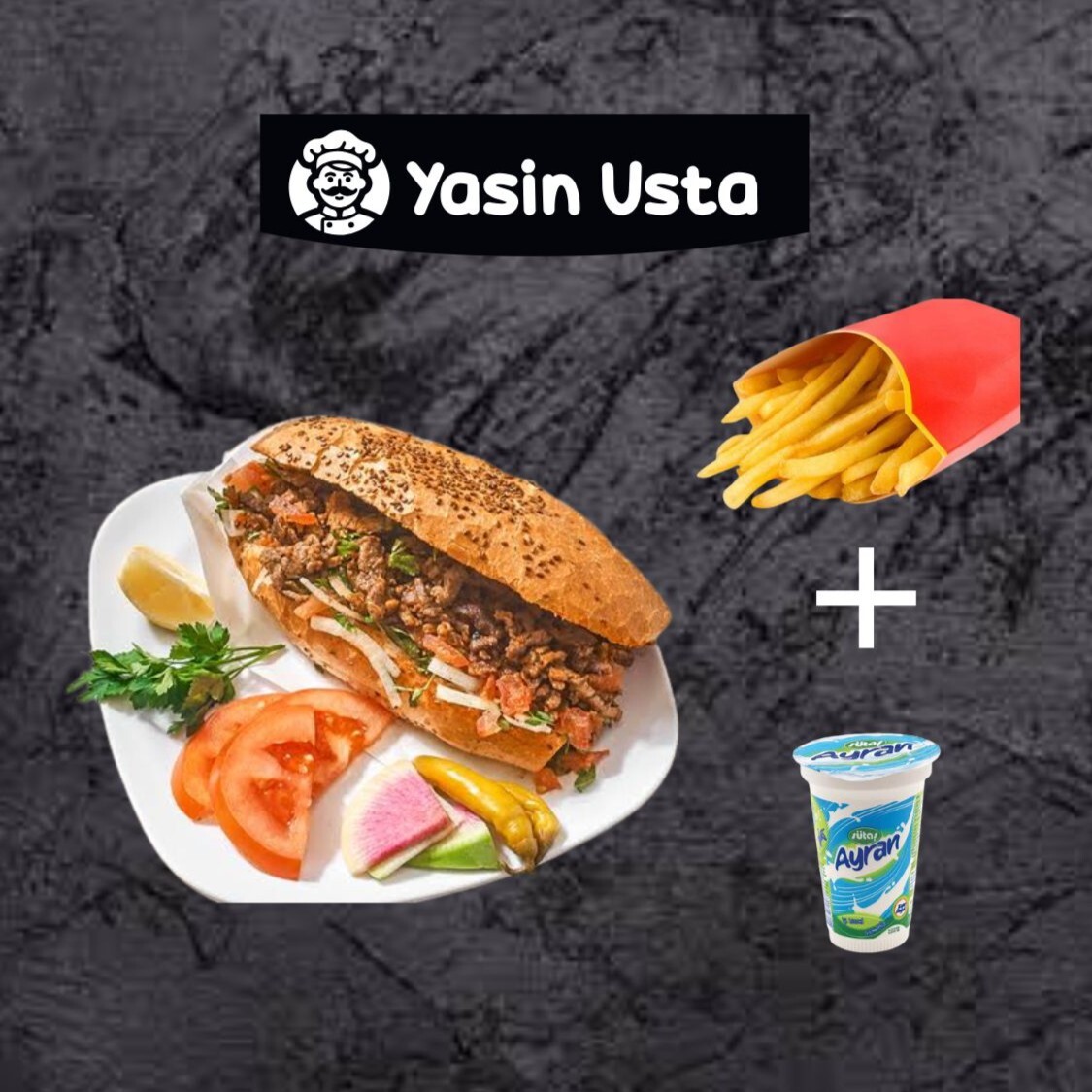 Somun Ekmek Arası Et Tantuni Menü