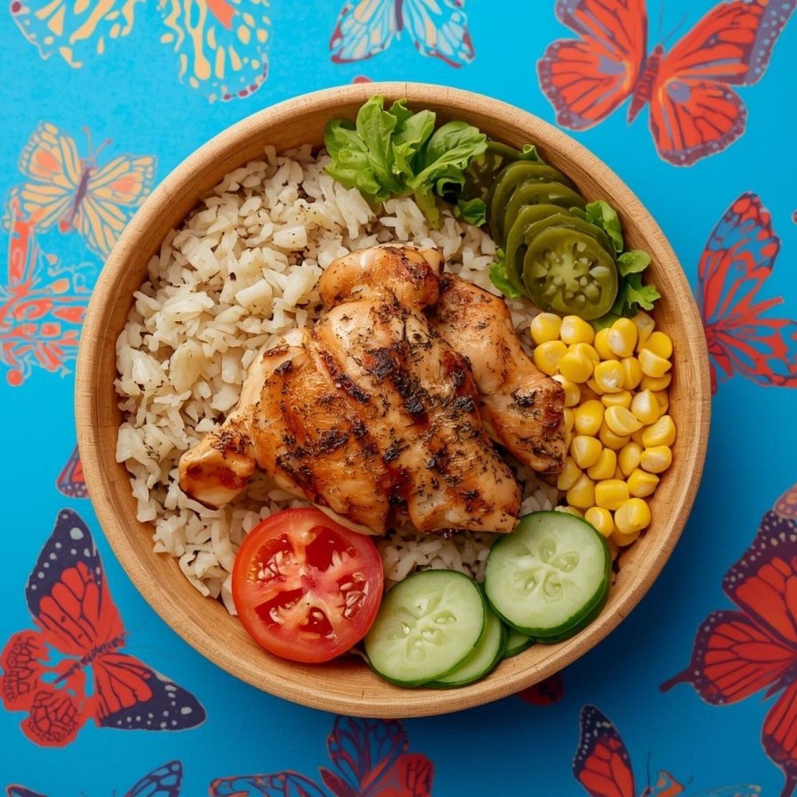 Make Your Grilled Chicken Bowl