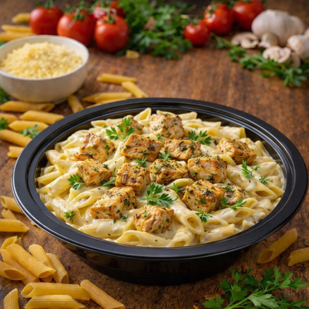 Kekikli Tavuklu Penne