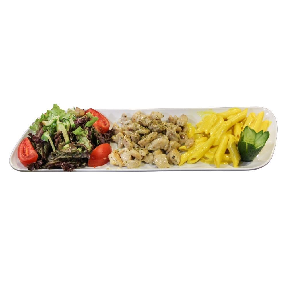Kekikli Tavuk, Makarna, Salata
