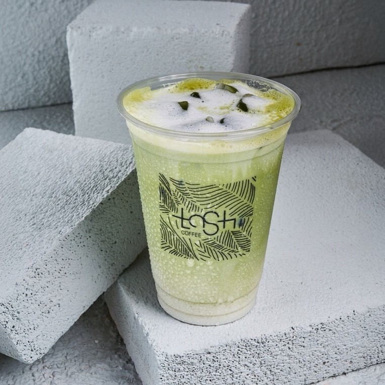 Iced Vanilya Matcha Latte