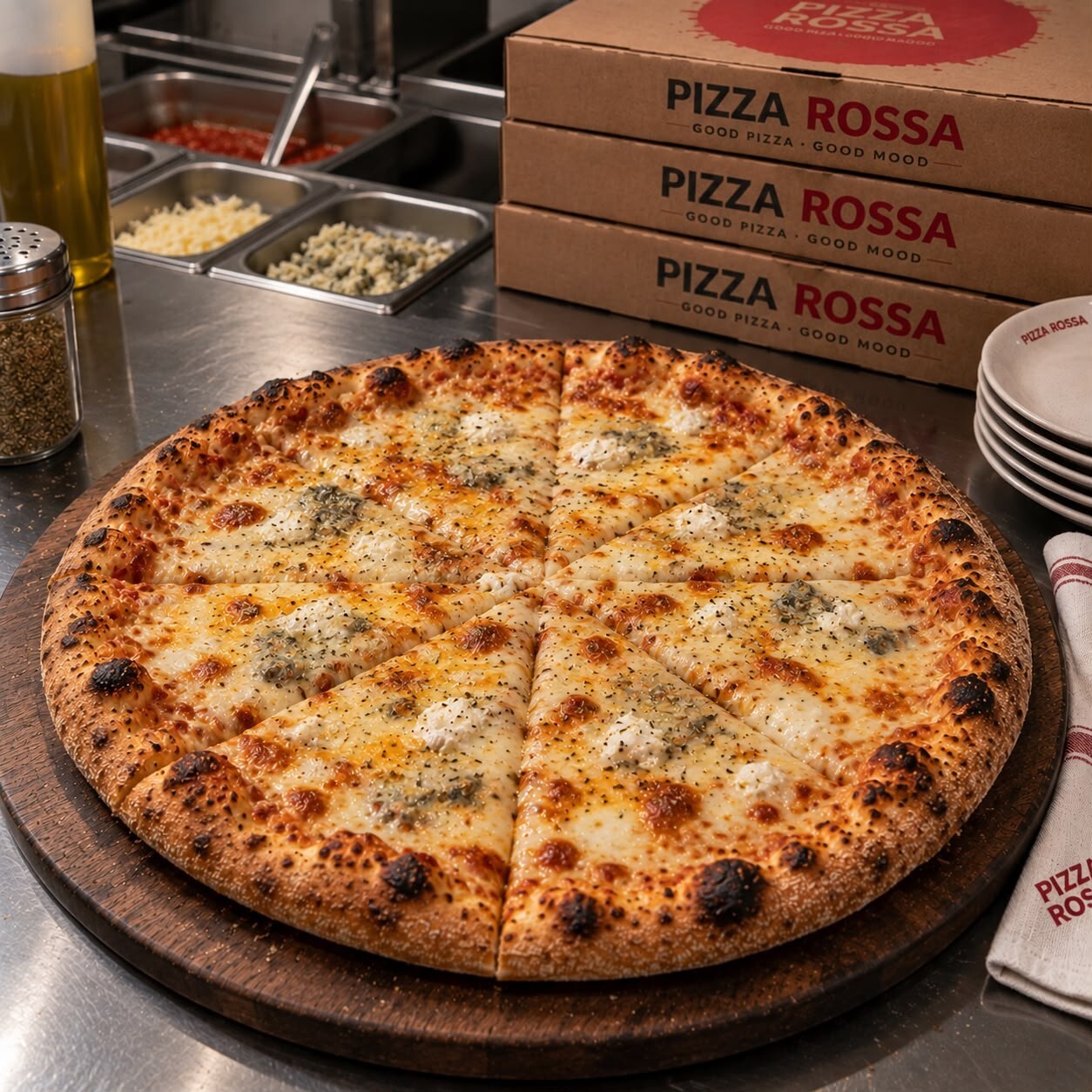 4 Peynirli Pizza