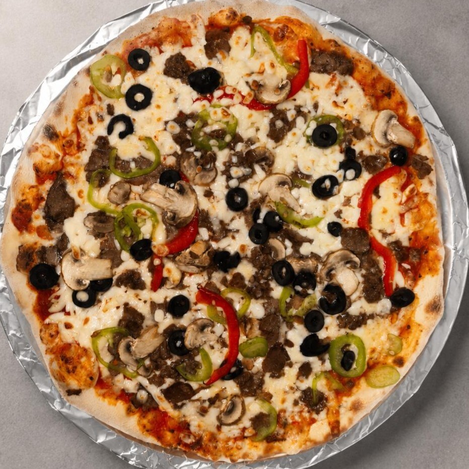 Kıymalı Pizza (Orta)