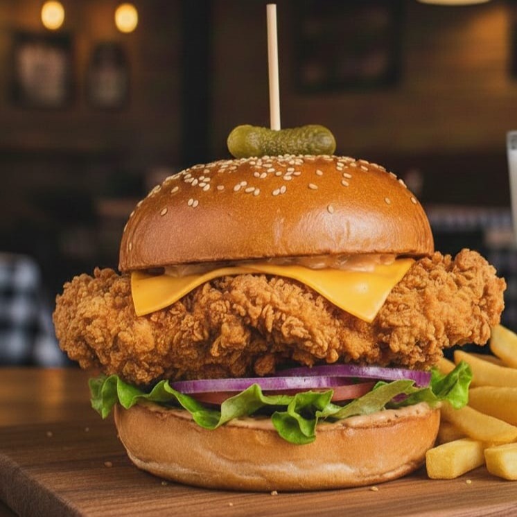 Çıtır Tavuk Burger