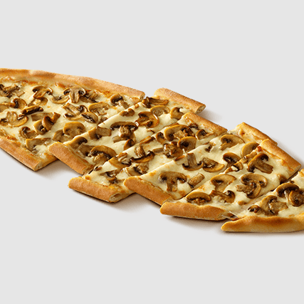 Kaşarlı Mantarlı Pide