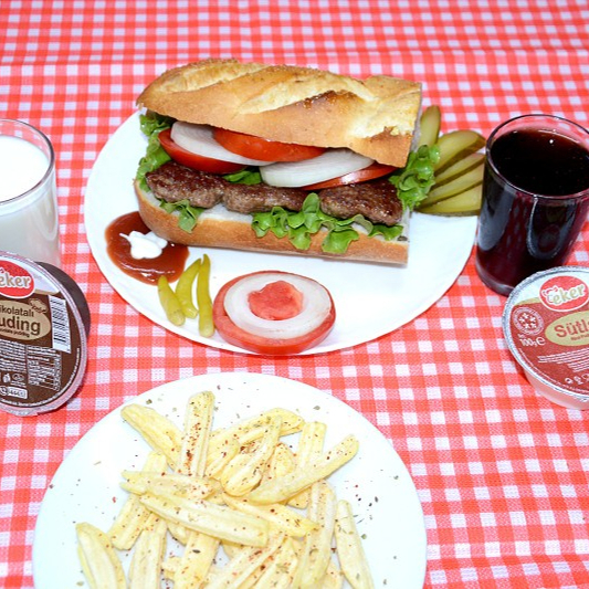 5-Izgara köfte ekmek menü