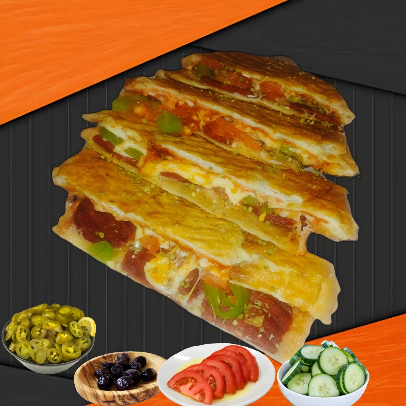 Közde Sebzeli Karışık Tost