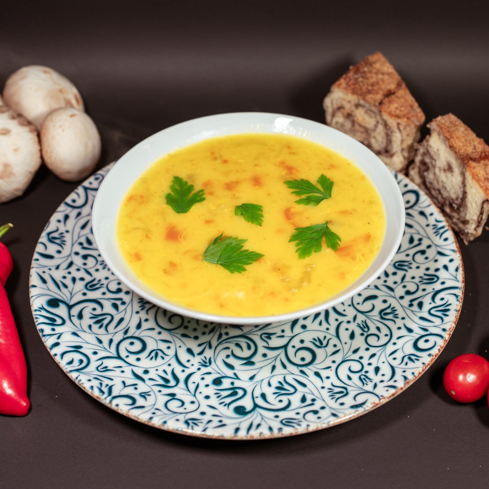 Safranlı Hünkar Çorbası
