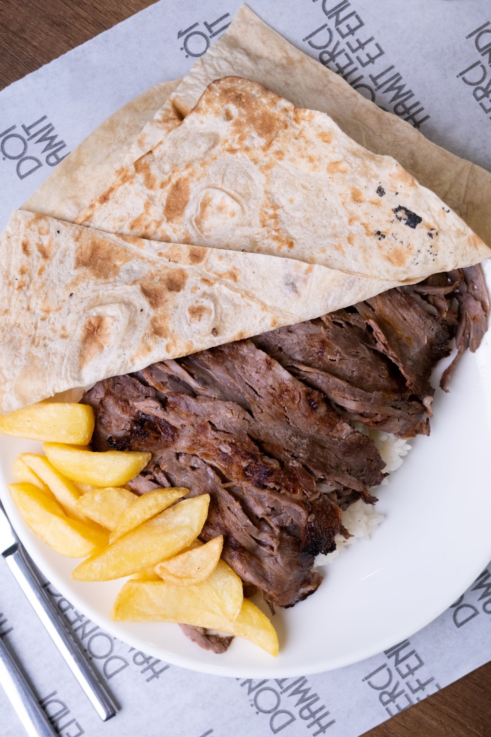 750 gr Et Döner Dönerci Hamit Efendi 1989 Yaprak Döner Special Luxury
