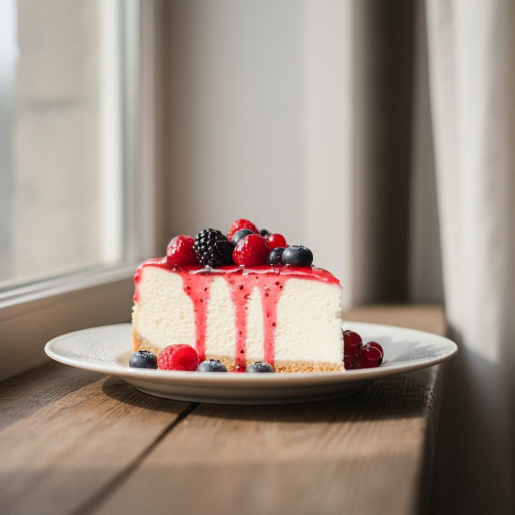 Orman Meyveli Cheesecake
